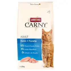 Animonda Carny Adult con pollo y trucha pienso para gatos - 1,75 kg