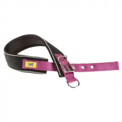 Collar Nylon Daytona Comfort Cf Purple para perros Ferplast, Tallas 45 - 53 Cms