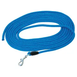 Correa larga para perros Pawz & Pepper trenzada azul - 10 m largo, Ø 6 mm