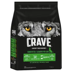 Crave Adult con cordero y vacuno pienso para perros - 2,8 kg