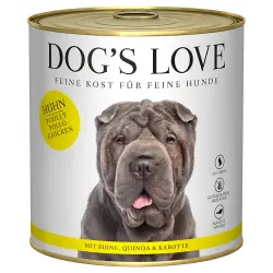 Dog´s Love Adult 6 x 800 g - Pollo