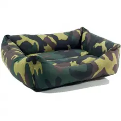 Cama Cuna Cuadrada T2 55x45 Camuflaje