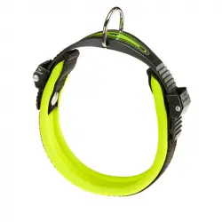 Collar Ergofluo para perros Yellow Ferplast, Tallas 43-51 Cms