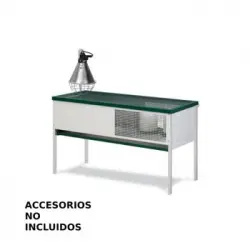 Gaun Jaula Criadora Pollitos Rectangular Sin Accesorios Mm. 1027 X 477 X 965 H. - Comp.: 945 X 450 X 245 H.