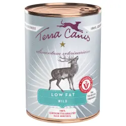 Terra Canis Alimentum Veterinarium Low Fat 6 x 400 g - Caza