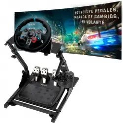 UnicView SV800 Soporte Volante/Pedales para Logitech G29/G920/G923 Thrustmaster T150/T500/T300/TX/TH8A + Soporte Cambios
