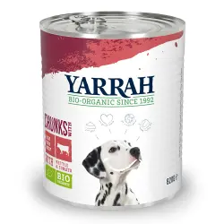 Yarrah bocaditos ecológicos de pollo y vacuno en latas - 6 x 820 g