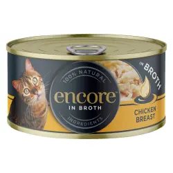 Encore en latas 16 x 70 g comida húmeda para gatos - Pechuga de pollo