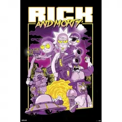 Erik Maxi Póster Rick And Morty Personajes 91.5x61cm