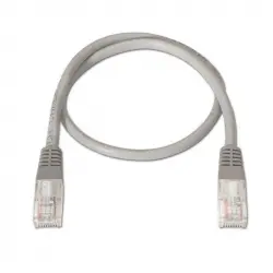 Aisens Cable de Red RJ45 UTP AWG24 Cat.6 Libre de Halógenos 2m Gris