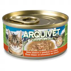 Arquivet latas Atún Blanco en salsa con Gambas 80gr., Unidades 24 unidades