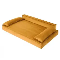 Cama Para Perros Champion Talla L: 78x54 Amarillo