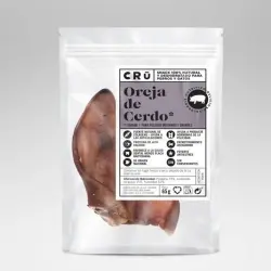 CRU oreja deshidratada de cerdo para perros