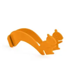 Pinza Squirrel en forma de ardilla color Naranja