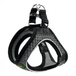 Arnés Para Perro Hunter Hilo-comfort Antracita Talla Xs (35-37 Cm)