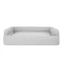 Cama Para Perros Paradise Talla Xl: 96x62 Gris Claro