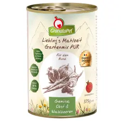 GranataPet Liebling's Mahlzeit Selección de la huerta - 6 x 375 g