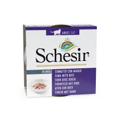 Schesir en gelatina 6 x 85 g - Atún con filete de buey