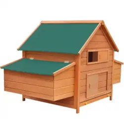 Vidaxl Gallinero De Madera 157x97x110 Cm