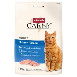 Animonda Carny Adult con pollo y trucha pienso para gatos - 10 kg