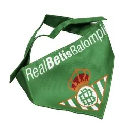 Bandana futbolera Betis para perros color Verde