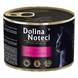 Dolina Noteci Premium Gato 12 x 185 g - Filete de pechuga de pavo