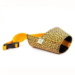 Bozal Pamppy Leopardo para perros color Multicolor