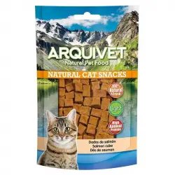 Golosinas para gatos Snack gato - Dados de salmon 50g, Unidades 24 unidades