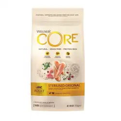 Wellness Core Adult Sterilised Pollo y Pavo pienso para gatos