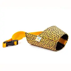 Bozal Pamppy Leopardo para perros color Multicolor