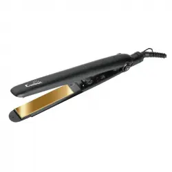 Comelec PP7184 Plancha de Pelo 45W con Selector de Temperatura Negro/Dorado