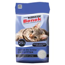 Super Benek Compact arena aglomerante perfumada - 25 l (20 kg aprox.)