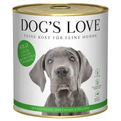 Dog´s Love Adult 6 x 800 g - Venado