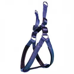 Arnes nylon liso para perros color Azul