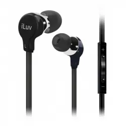 Iluv IEP317 Auriculares Intrauditivos Negros