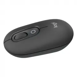 Logitech Pop Mouse Ratón Inalámbrico Compacto con Función de Emojis Personalizables Grafito