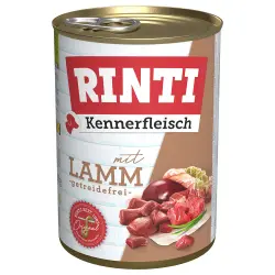 Pack Ahorro: Rinti Kennerfleisch 12 x 400 g - Cordero