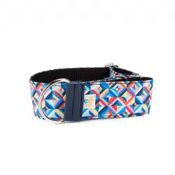 Pamppy galgo speedy psychedelic collar regulable multicolor para perros