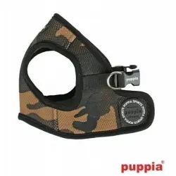 Puppia Arnés Soft Vest B Camuflaje L