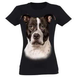 Camiseta Mujer Pitbull color Negro