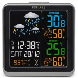 Explore Scientific WSH4008 Estación Meteorológica con Sensor Externo