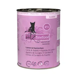 catz finefood en latas 6 x 400 g - Cordero y conejo