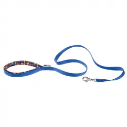 Correa Nylon Daytona G Blue para perros Ferplast, Tallas 120 Cms - 15 mm