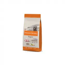 10 Kg Nature's Variety Original No Grain Medium/Maxi Adult pienso para Perro con Pavo