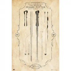 Erik Maxi Póster Harry Potter Varitas 91.5x61cm