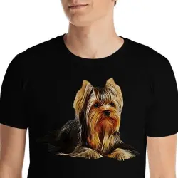 Mascochula camiseta hombre personalizada con tu mascota negra