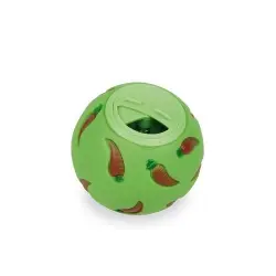 Pelota para esconder snacks para perros color Verde