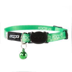 Rogz Kiddycat Collar Verde para gatos