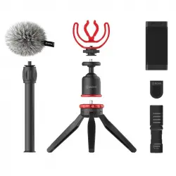Boya BY-VG330 Kit de Video Vlogger para Smartphone con Micrófono de Condensación BY-MM1
