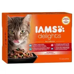 Iams Mar Delicias Salsa 12x85g